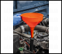 Sealey F2 Fixed Spout Funnel with Filter 200mm - Medium