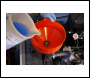 Sealey F3 Fixed Spout Funnel with Filter 250mm - Large