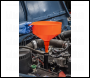 Sealey F3 Fixed Spout Funnel with Filter 250mm - Large