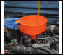 Sealey F3 Fixed Spout Funnel with Filter 250mm - Large