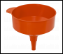 Sealey F3 Fixed Spout Funnel with Filter 250mm - Large