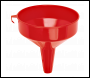 Sealey F4 Fixed Spout Funnel 185mm - Medium
