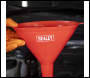 Sealey F7 Angled Spout Oval Funnel with Filter 200mm - Medium