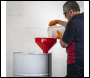 Sealey F8 Fixed Spout Funnel with Filter 300mm - Extra-Large