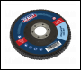 Sealey FD100120 Flap Disc Zirconium Ø100mm Ø16mm Bore 120Grit