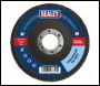 Sealey FD11540 Flap Disc Zirconium Ø115mm Ø22mm Bore 40Grit