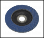 Sealey FD12560 Flap Disc Zirconium Ø125mm Ø22mm Bore 60Grit