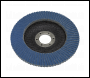 Sealey FD12580 Flap Disc Zirconium Ø125mm Ø22mm Bore 80Grit