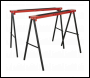 Sealey FDT2 Fold Down Trestles Pair 100kg Capacity per Trestle