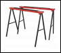 Sealey FDT2 Fold Down Trestles Pair 100kg Capacity per Trestle