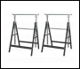 Sealey FDT32 Fold Down Telescopic Trestle 200kg Capacity - Pair