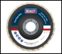 Sealey FFD5 Felt Flap Disc Ø115mm Ø22mm Bore - Pack of 5