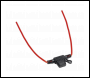 Sealey FHMSP20 Splashproof MINI Blade Fuse Holder 20A - Pack of 10