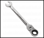 Sealey FHRCW13 Flexi-Head Ratchet Combination Spanner 13mm