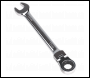 Sealey FHRCW17 Flexi-Head Ratchet Combination Spanner 17mm