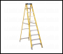 Sealey FSL10 Fibreglass Step Ladder 9-Tread EN 131