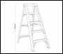 Sealey FSL5 Fibreglass Step Ladder 4-Tread EN 131