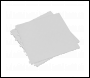 Sealey FT3W Polypropylene Floor Tile 400 x 400mm - White Treadplate - Pack of 9