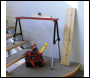 Sealey FTAL12 Fold Down Trestle with Adjustable Legs - Pair