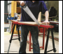 Sealey FTAL12 Fold Down Trestle with Adjustable Legs - Pair