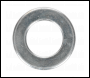 Sealey FWA1630 Zinc Plated Form A Flat Washer M16 x 30mm, DIN 125 - Pack of 50