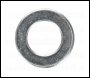 Sealey FWA2037 Zinc Plated Form A Flat Washer M20 x 37mm, DIN 125 - Pack of 50