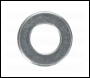 Sealey FWA817 Zinc Plated Form A Flat Washer M8 x 17mm, DIN 125 - Pack of 100