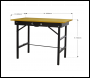 Sealey FWB1000 Portable Folding Workbench