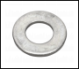 Sealey FWC1430 Flat Washer BS 4320 M14 x 30mm Form C Pack of 50