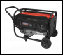 Sealey G3101 3100W Generator 7hp 4-Stroke Engine 230V