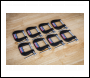 Sealey GCC05 Junior C-Clamp Set 28 x 28mm 8pc