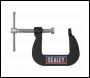Sealey GCC05 Junior C-Clamp Set 28 x 28mm 8pc