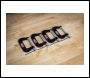 Sealey GCC06 Junior C-Clamp Set 51 x 32mm 4pc