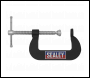 Sealey GCC06 Junior C-Clamp Set 51 x 32mm 4pc