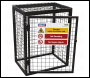 Sealey GCSC219 Gas Cylinder Safety Cage -  2 x 19kg