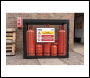 Sealey GCSC419 Gas Cylinder Safety Cage - 4 x 19kg