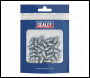 Sealey GNM19 Straight Grease Nipple 6 x 1mm - Pack of 25