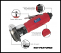 Sealey GSA25 Generation Air Cut-Off Tool 75mm