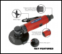 Sealey GSA26 Generation Straight Air Cut-Off Tool 75mm