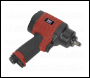 Sealey GSA6000 Composite Air Impact Wrench 3/8 inch Sq Drive - Twin Hammer