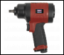 Sealey GSA6000 Composite Air Impact Wrench 3/8 inch Sq Drive - Twin Hammer