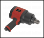 Sealey GSA6005 Air Impact Wrench 1 inch Sq Drive - Twin Hammer