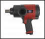 Sealey GSA6005 Generation Composite Twin Hammer Air Impact Wrench 1 inch Sq Drive