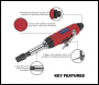 Sealey GSA672 Generation Long Reach Air Die Grinder