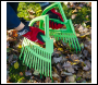 Sealey GTLG2 2-in-1 Rake & Leaf Grabber