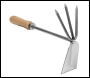 Sealey GTWH002 Premier  2-in-1 Hoe and Cultivator with Ash Handle & Stainless Steel Tines/Blade