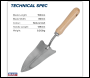 Sealey GTWH004 Premier Slim Head Trowel with Ash Handle & Stainless Steel Blade