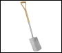 Sealey GTWH015 Premier Digging Spade with Ash Y Handle & Stainless Steel Blade