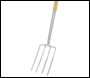 Sealey GTWH016 Premier Digging Fork with Ash Handle & Stainless Steel Tines