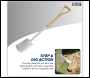 Sealey GTWH017 Premier Border Spade with Ash Y Handle & Stainless Steel Blade